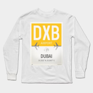 Dubai DXB Long Sleeve T-Shirt